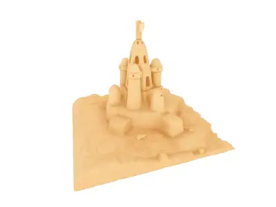 pack varios kids and decoration Low-poly 3D model