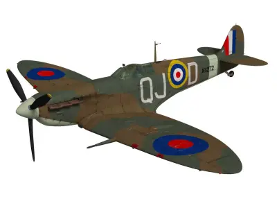 Supermarine Spitfire Mk-Ib 3D model