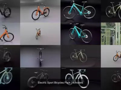 Electric Sport Bicycles Pack