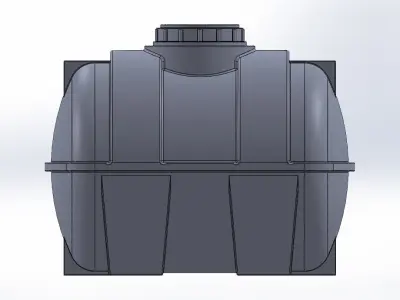 water tank 3D model buy