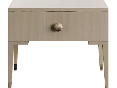 Frato MOONSTONE Bedside Table Low-poly 3D model