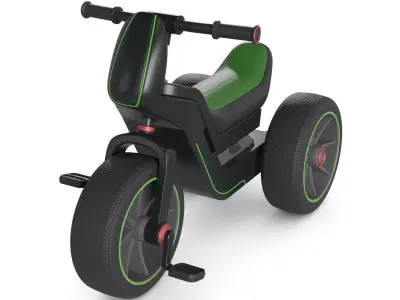 Pedal Ride-On 3D model by hvik