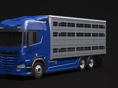 Liverstock Truck 3D model