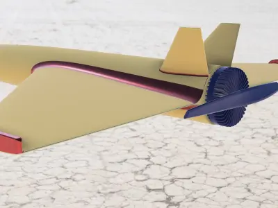 War Dog Drone - Aircraft Turna UAV 3D print model