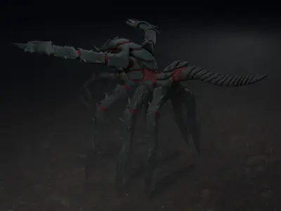 Insect PBR Free low-poly 3D model