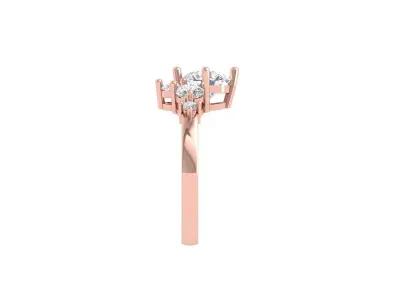 Wedding Ring  3D print model 168