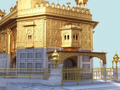  The Golden Temple Inner Sanctum - Divine Serenity 