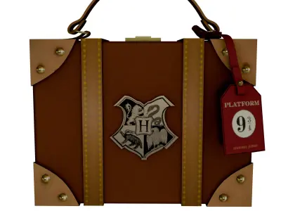 Bag Harry Potter Low-poly 3D model