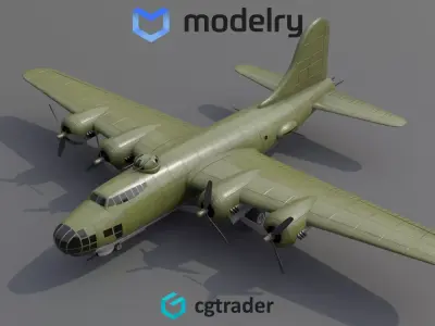 Tactical Bomber 3D model purchase