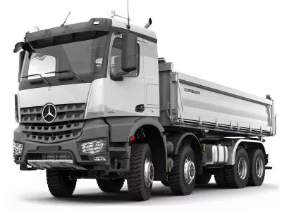 Mercedes Arocs 8X6 Tipper 3D model