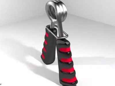Exercise Equipment Handgrip 3D model