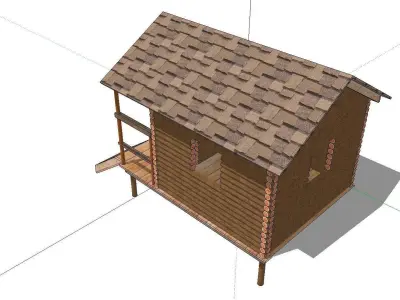 Creative Design-Holiday Cabin-0135 3D model