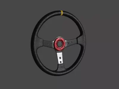 Steering wheel sport 3D model