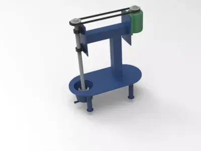 mixer machine 3D model