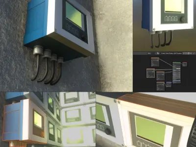 Remastered Control Panels 3D Model Pack
