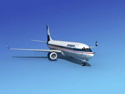 Boeing 737-800 Aeroperu 3D model