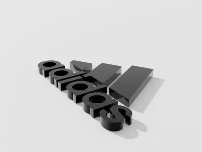 ADIDAS LOGO 3D 3D print model
