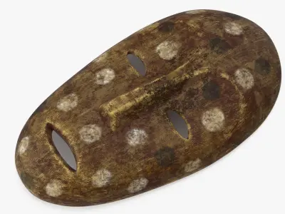  African Congo Mask 8 