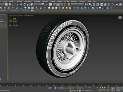 Classic Wheel T 3D model