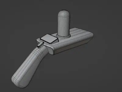 concept portal gun 3D model