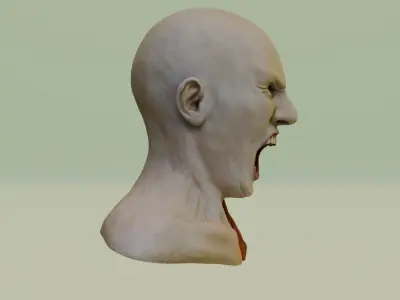 the anatomy of rage 3D model