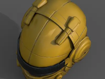 Helmet military combat soldier armor  Low-poly 3D model order