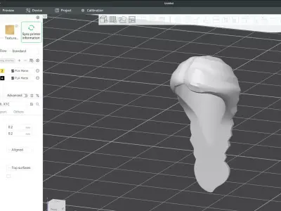 Custom3Dprint Minifigure Accessory - Minifigure Hair S2 - 121 3D print model