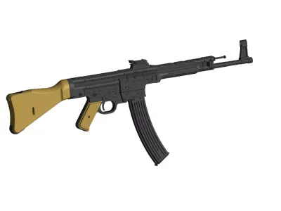 Sturmgewehr 44 rifle 3D model