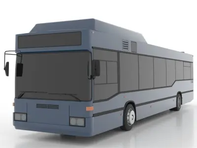 Mercedes-Benz O405N2 CNG Low Low-poly 3D model