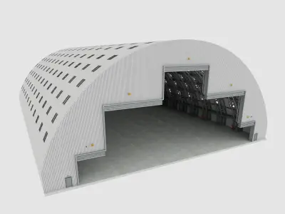 Hangar 4 3D model