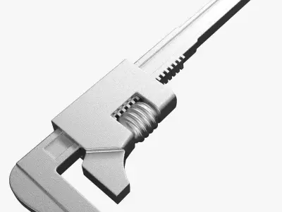 Monkey Wrench 3D model order