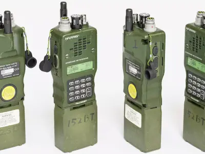 An Prac 152A  Low-poly 3D model