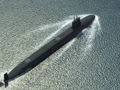 Seawolf Attack Submarine 3D model