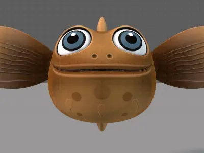 Fish V06 Low-poly 3D model