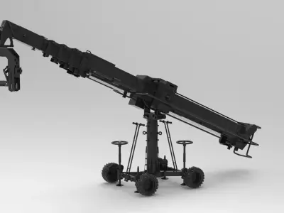 CINEMATIC CRANE CAMERA 3D model