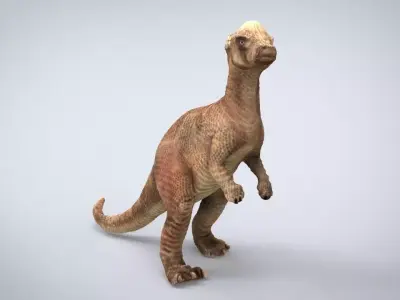 PACHISEPHALOSAURUS dinosaur 3D model