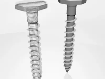 Drywall Screw 09 3D model