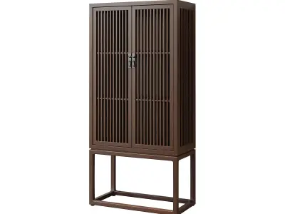 Chinese Antique Cabinet 293 3D model