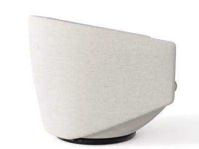 Armchair KFA1032 Low-poly 3D model