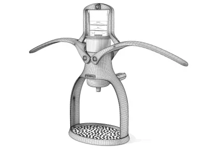 ROK Presso Manual Espresso Maker 3D model