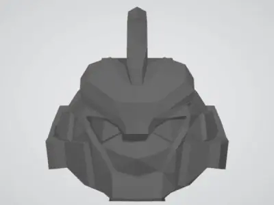 Super Mecha - Myatre of Code Name MY4T3 - 3D Print Ready Low-poly 3D model