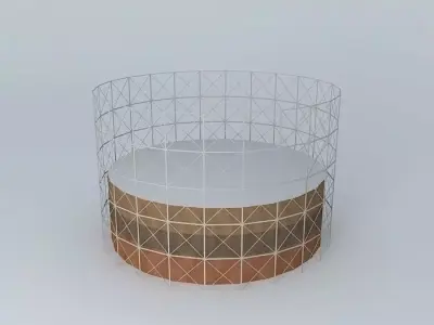 Gas Holder Huddersfield Free 3D model
