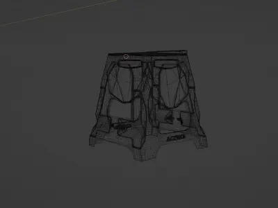 MOTOCROSS STAND ACERBIS 3D model