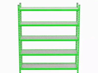 Iron Shelf 04 3D model