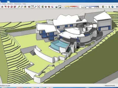 Sketchup Museum 114 Free 3D model
