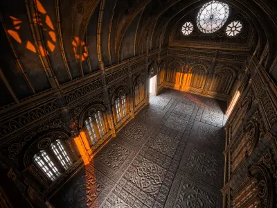GOTHIC MODULAR BUILDING 2 Low-poly 3D model