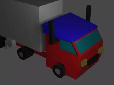 Truck model 3D model