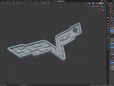 chevrolet corvette logo 3D model