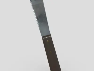 CC0 - Plaster Spatula Free low-poly 3D model