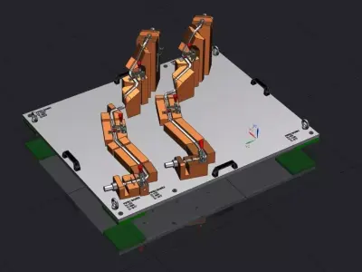 CF Pipe Design  Free 3D model